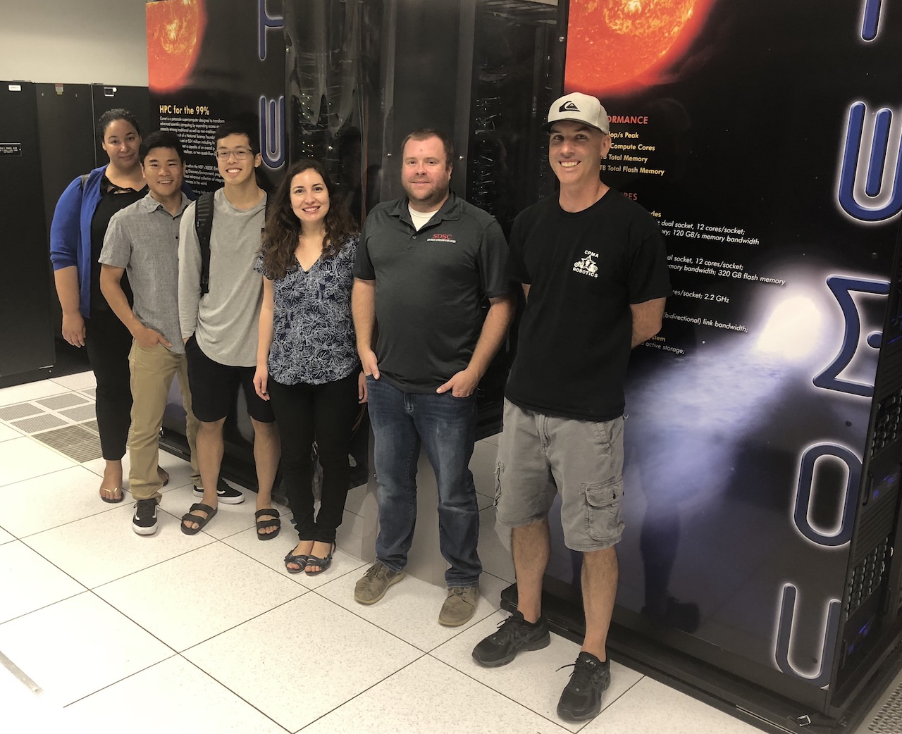 San Diego Super Computing Center Visit