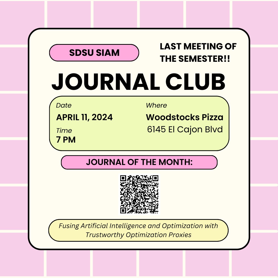 April Journal Club